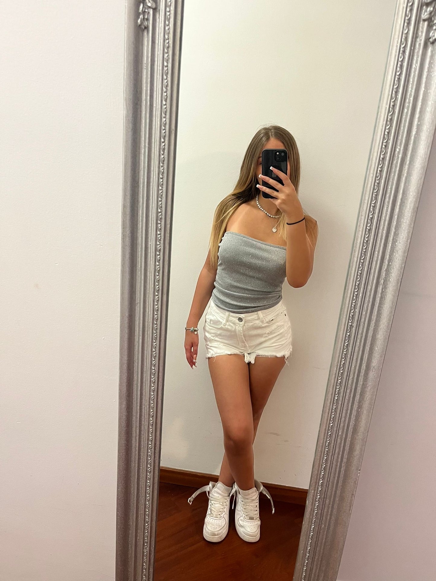 Shorts bianchi