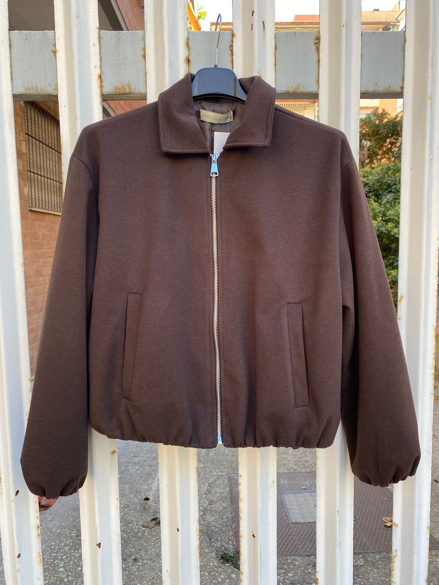 Bomber in panno foderato