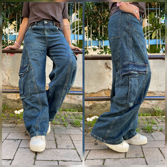 Jeans cargo baloon