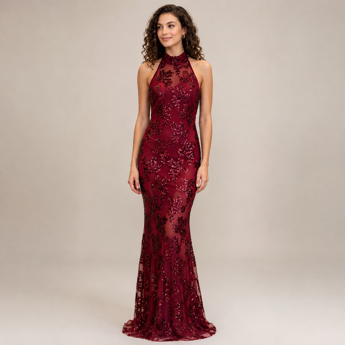 Abito Sirena Paillettes