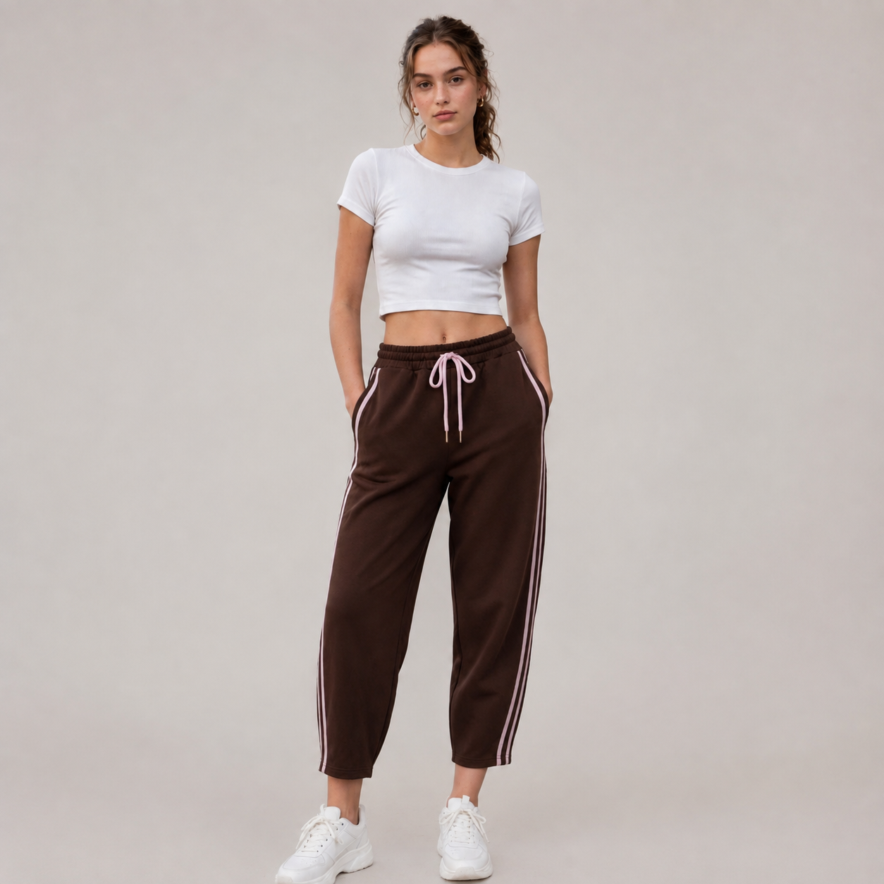 Sottotuta Baloon Slim Fit a righe