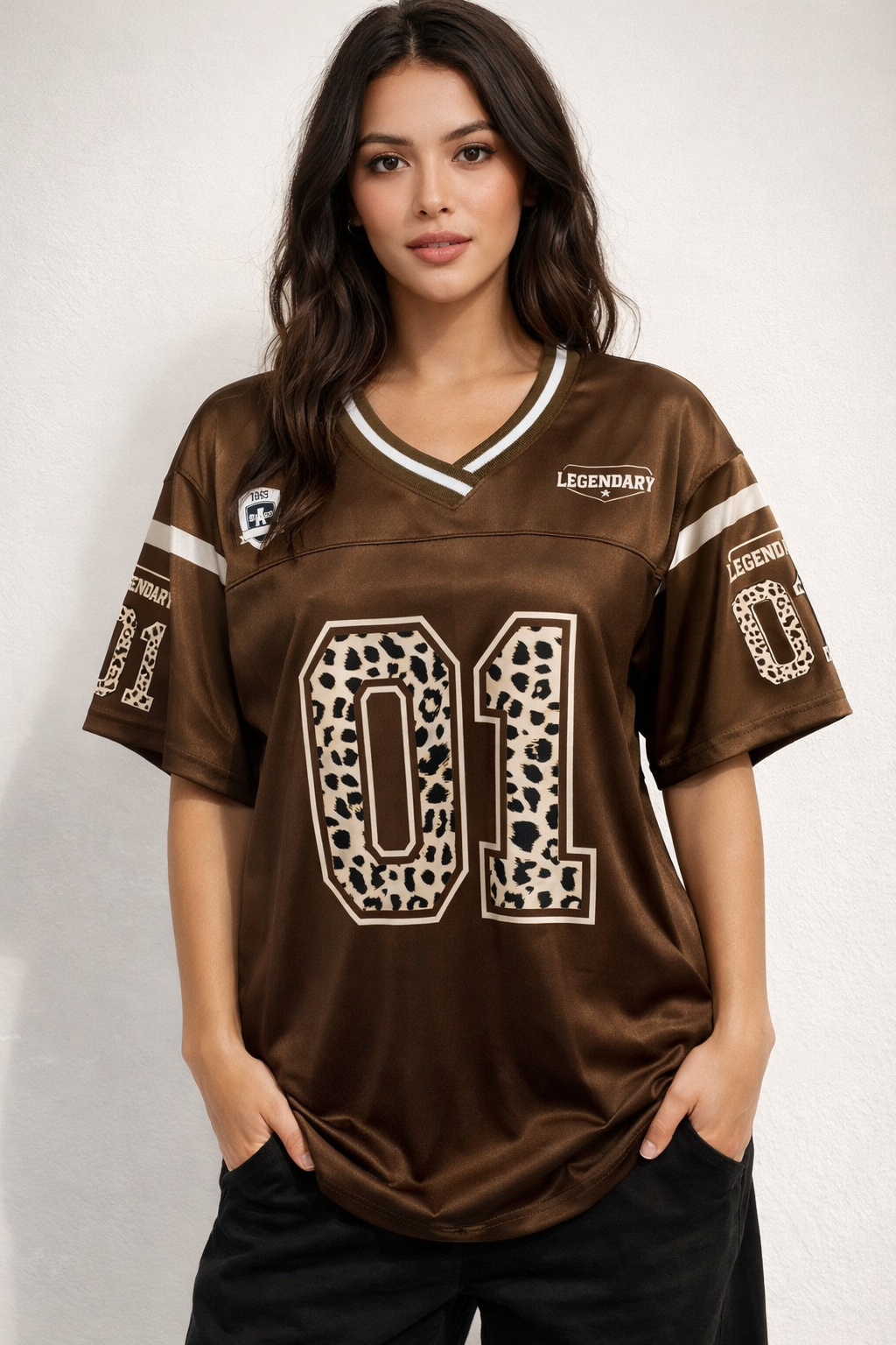 Maxi maglia acetata