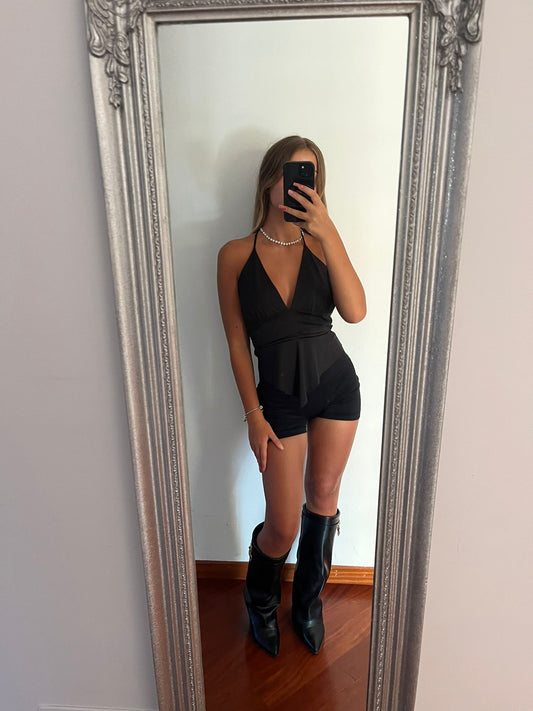 Top maddie nero