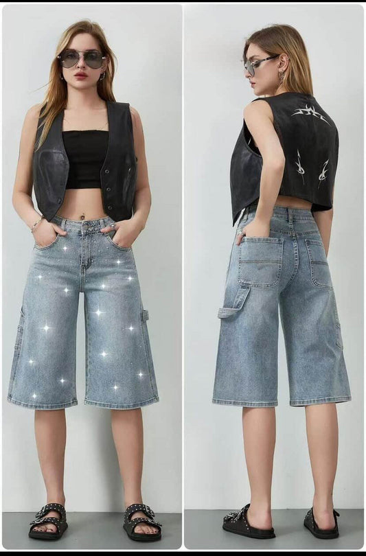 Bermuda Denim sabbiato Diamond