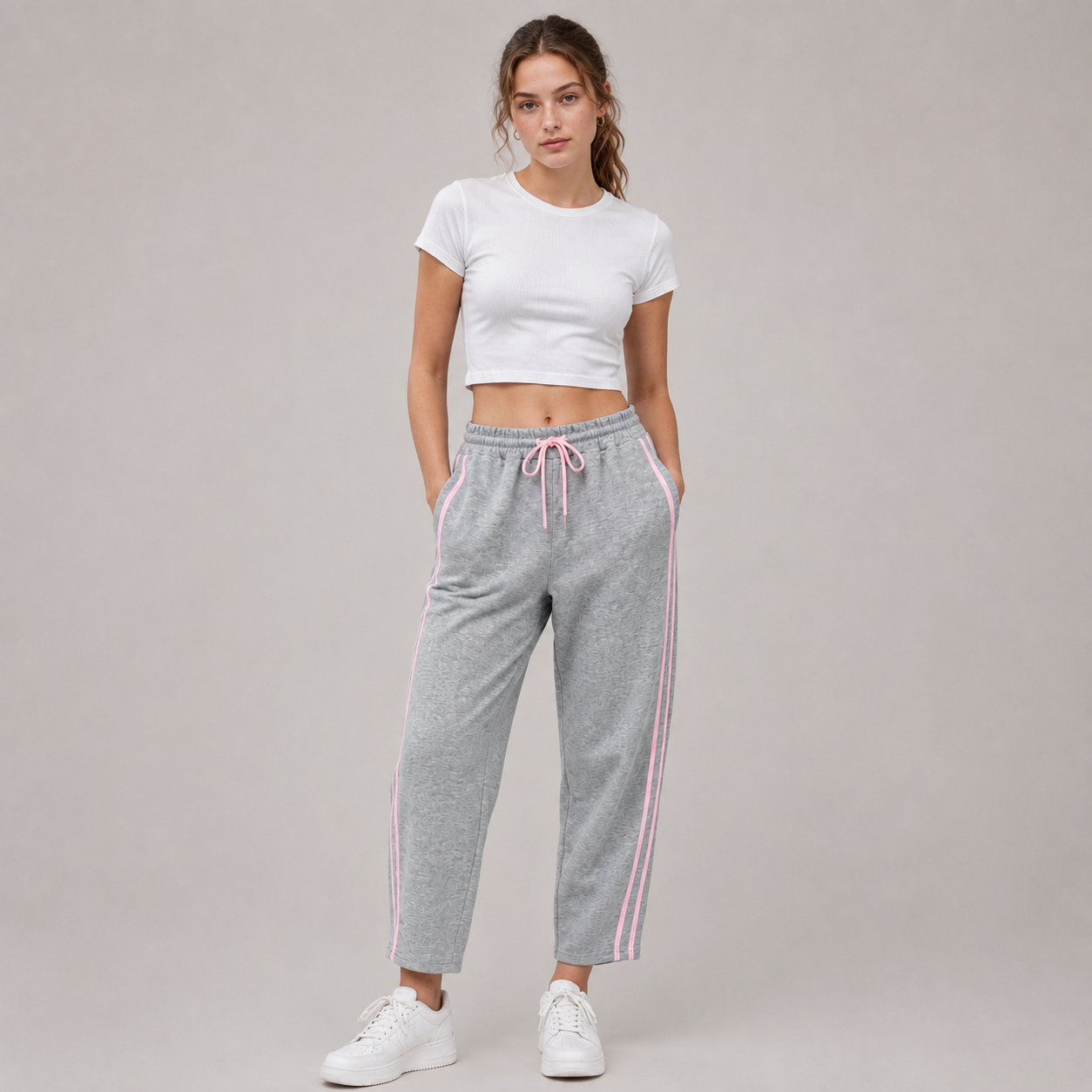 Sottotuta Baloon Slim Fit a righe