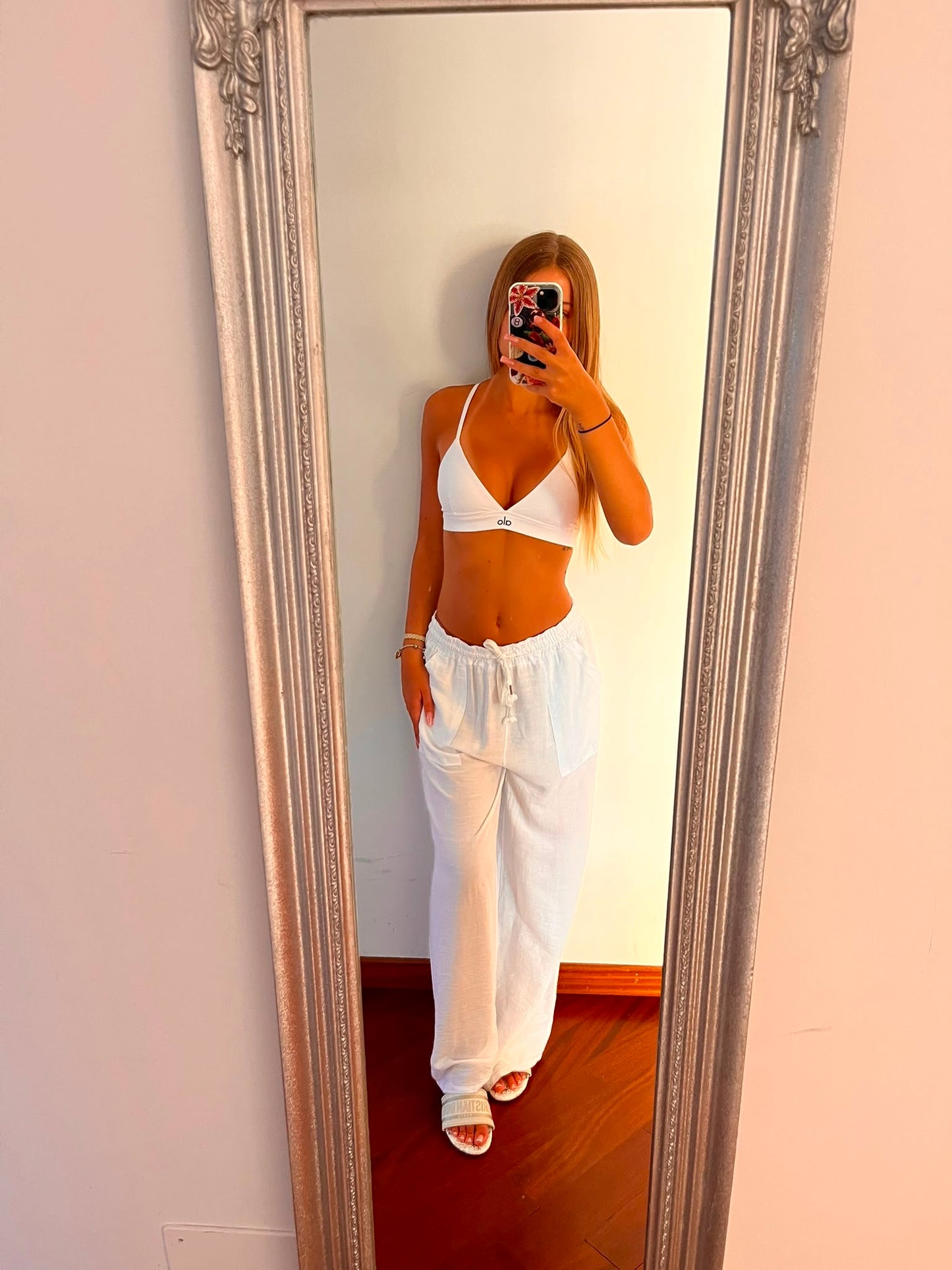 Panta summer effetto lino
