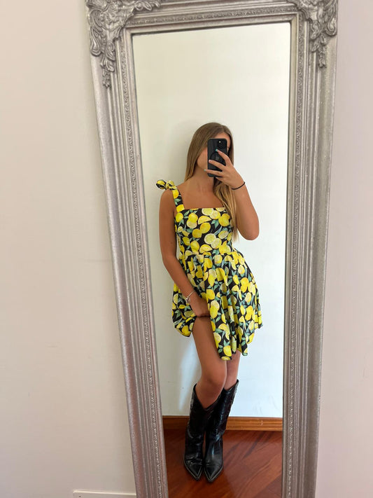 Minidress lemon