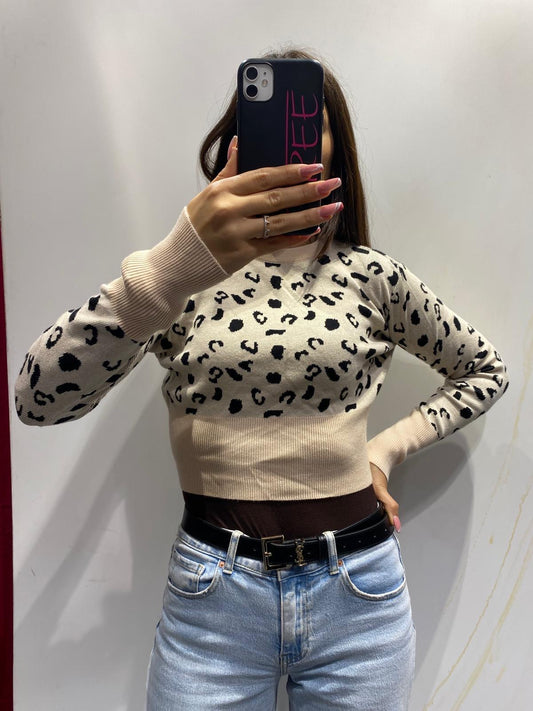 Maglioncino animalier