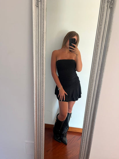 Minidress basic in lycra
