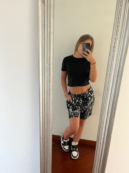 Bermuda Camouflage nero/grigio