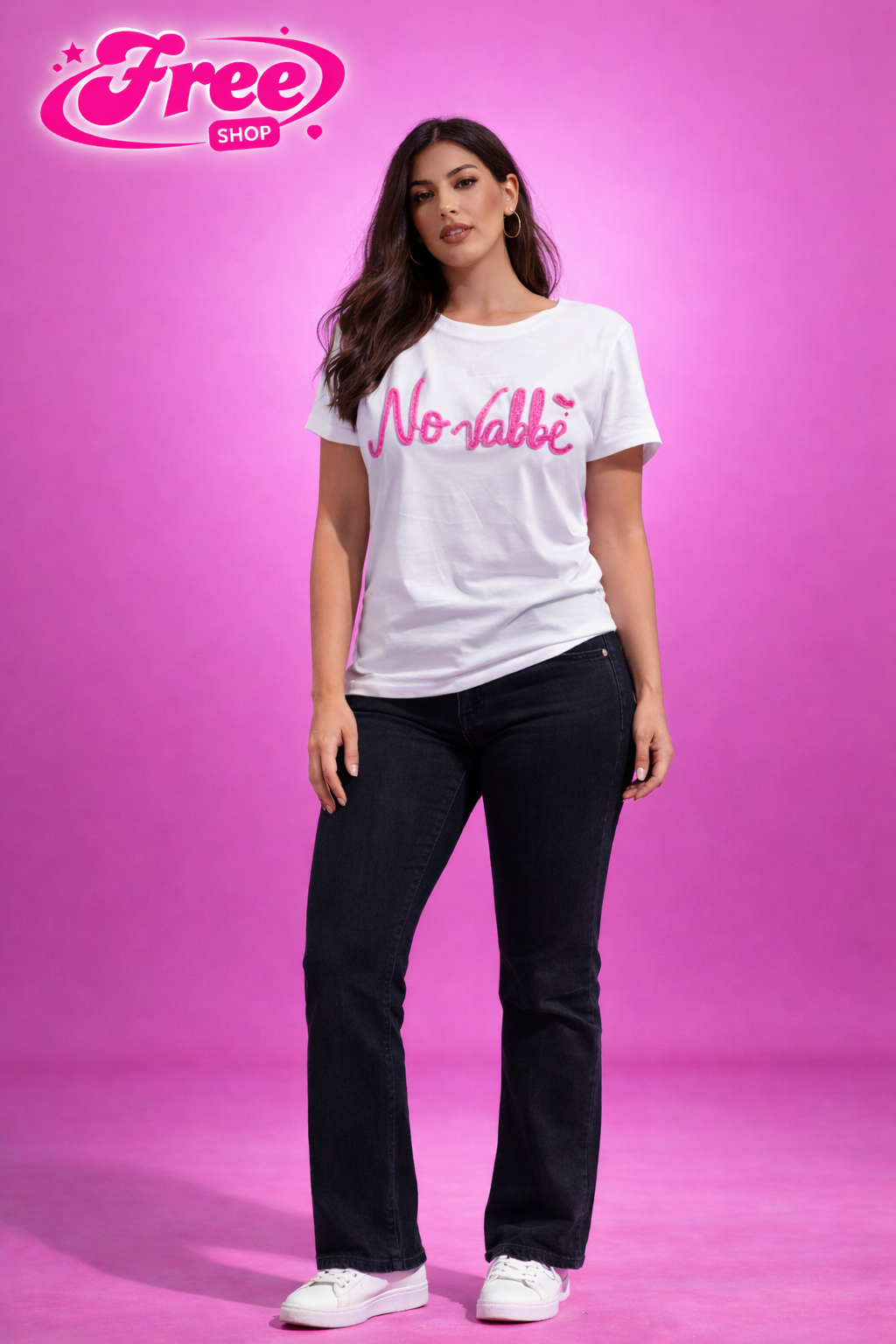Maglia no vabbè rosa