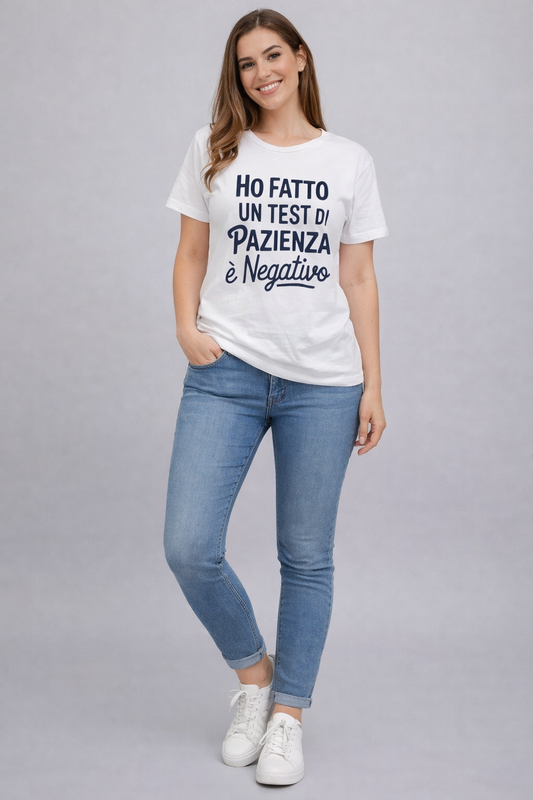 T-shirt pazienza