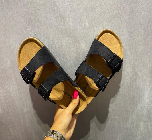 Ciabatta mod Birken camoscio