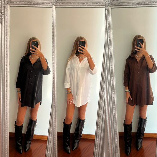 Camicia rock maxi