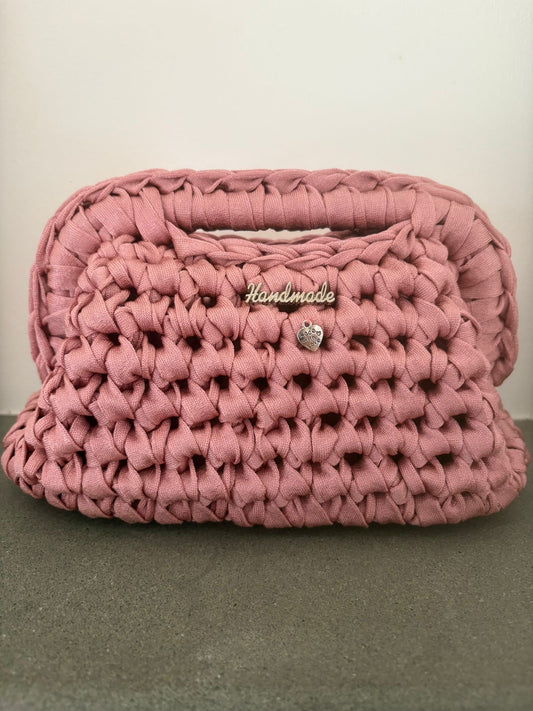 Tatti Bag Handmade rosa perlato