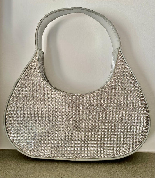 Pochette con strass