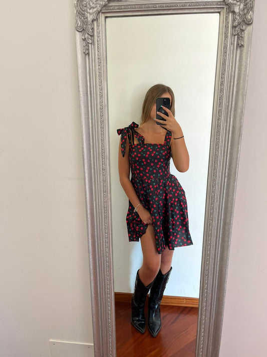 Minidress cherry