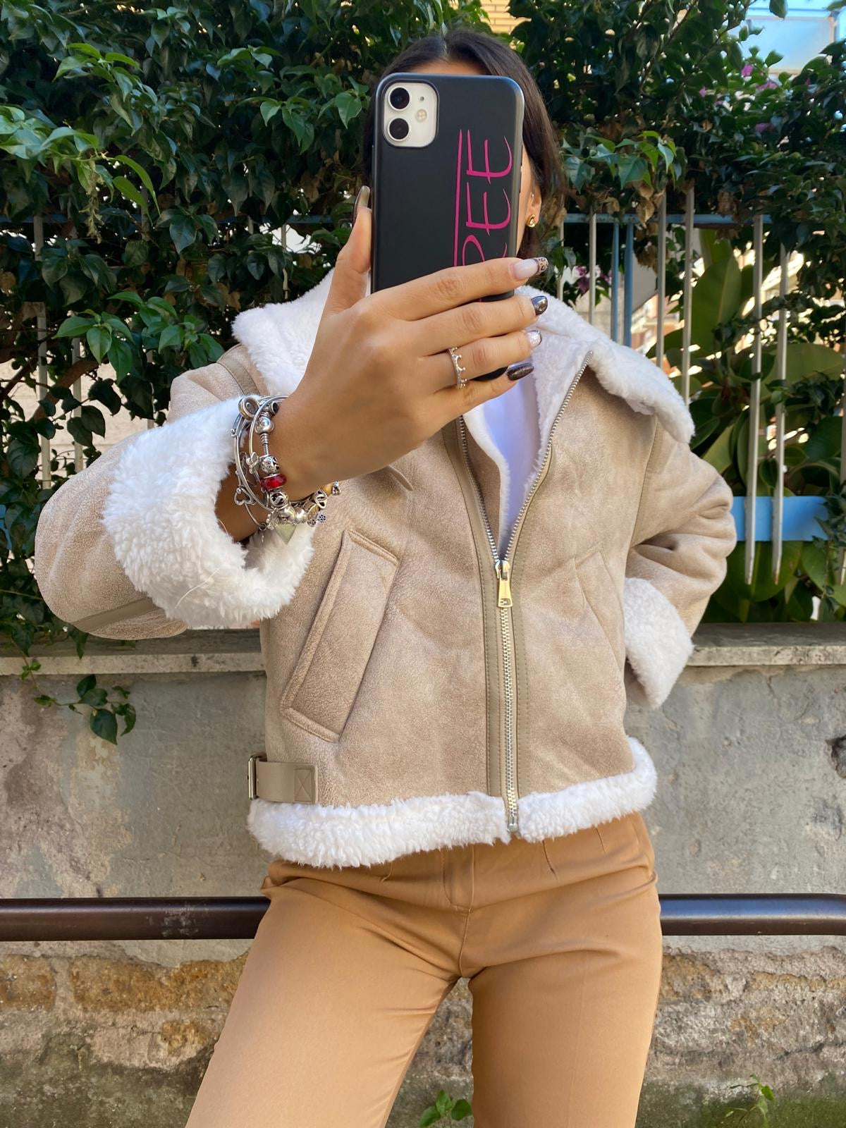 Montoncino oversize beige