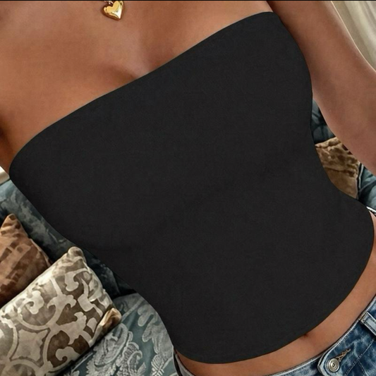 Top a fascia in cotone 10 colori