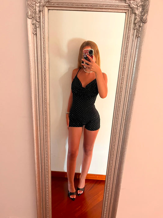 Jumpsuit strass