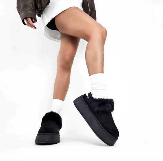 Platform con elastico nero