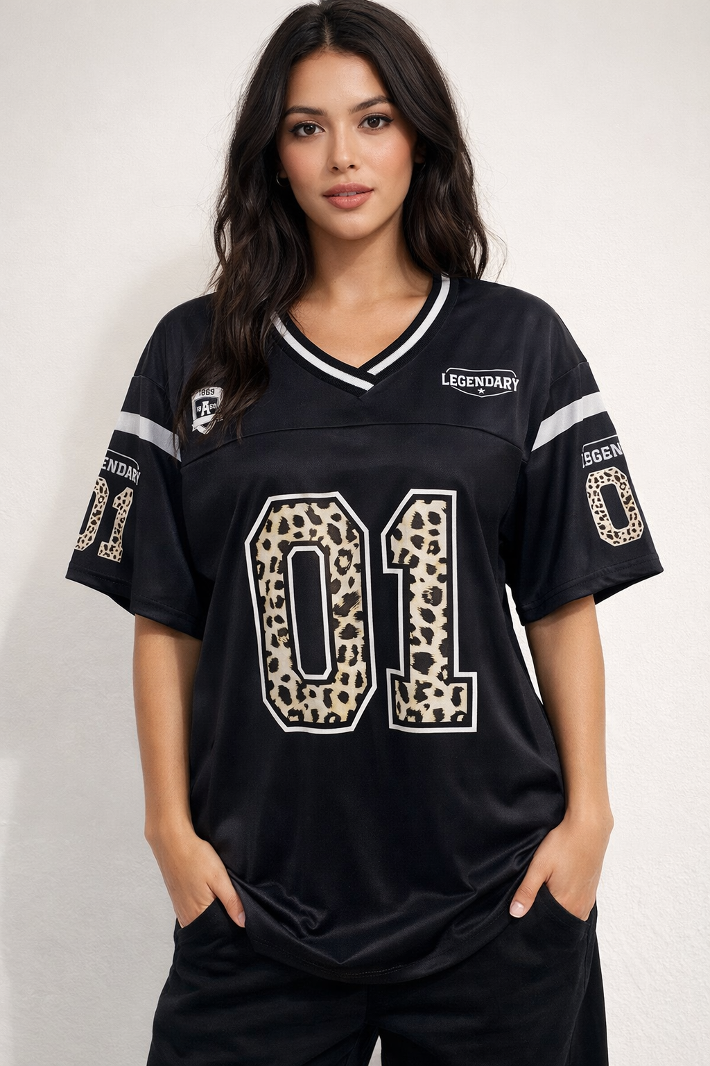 Maxi maglia acetata