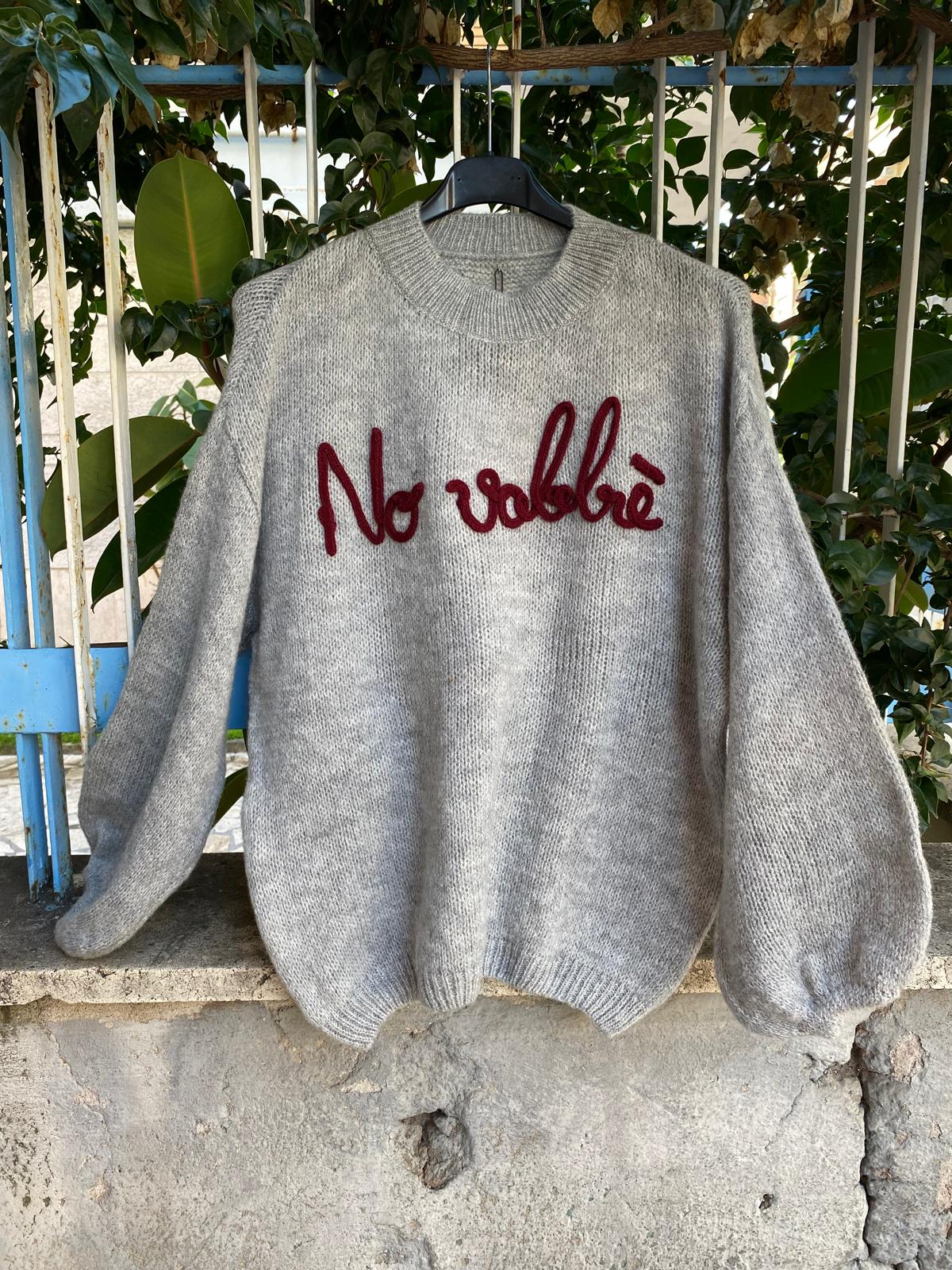 Maglioncino “No vabbè”