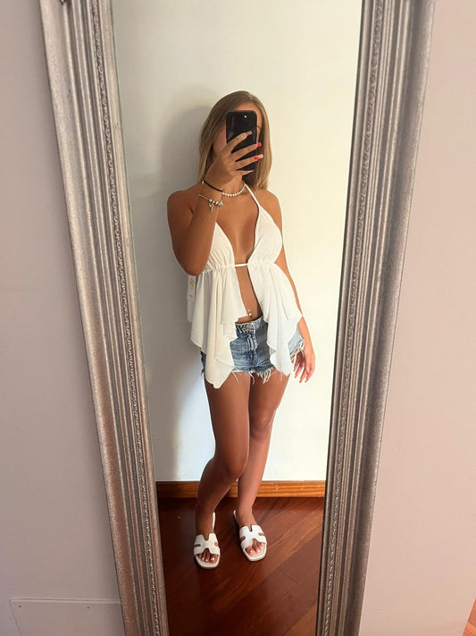 Top sensuality bianco