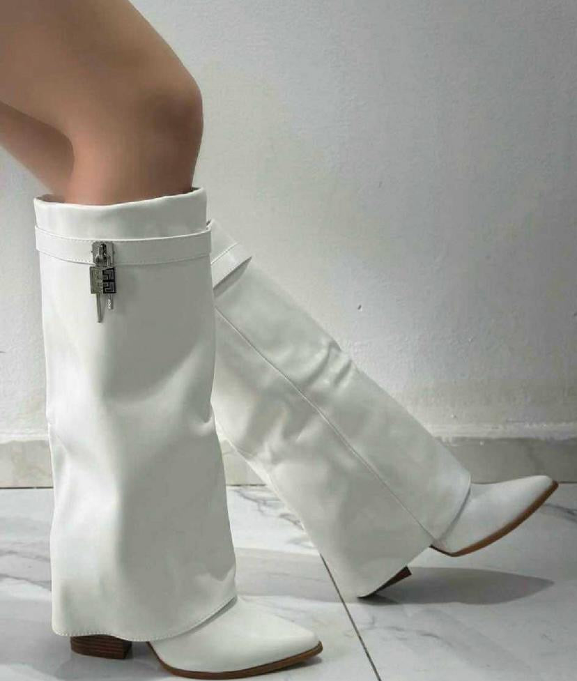Stivale Given bianco