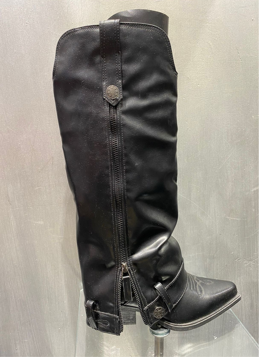 Camperos nero zip