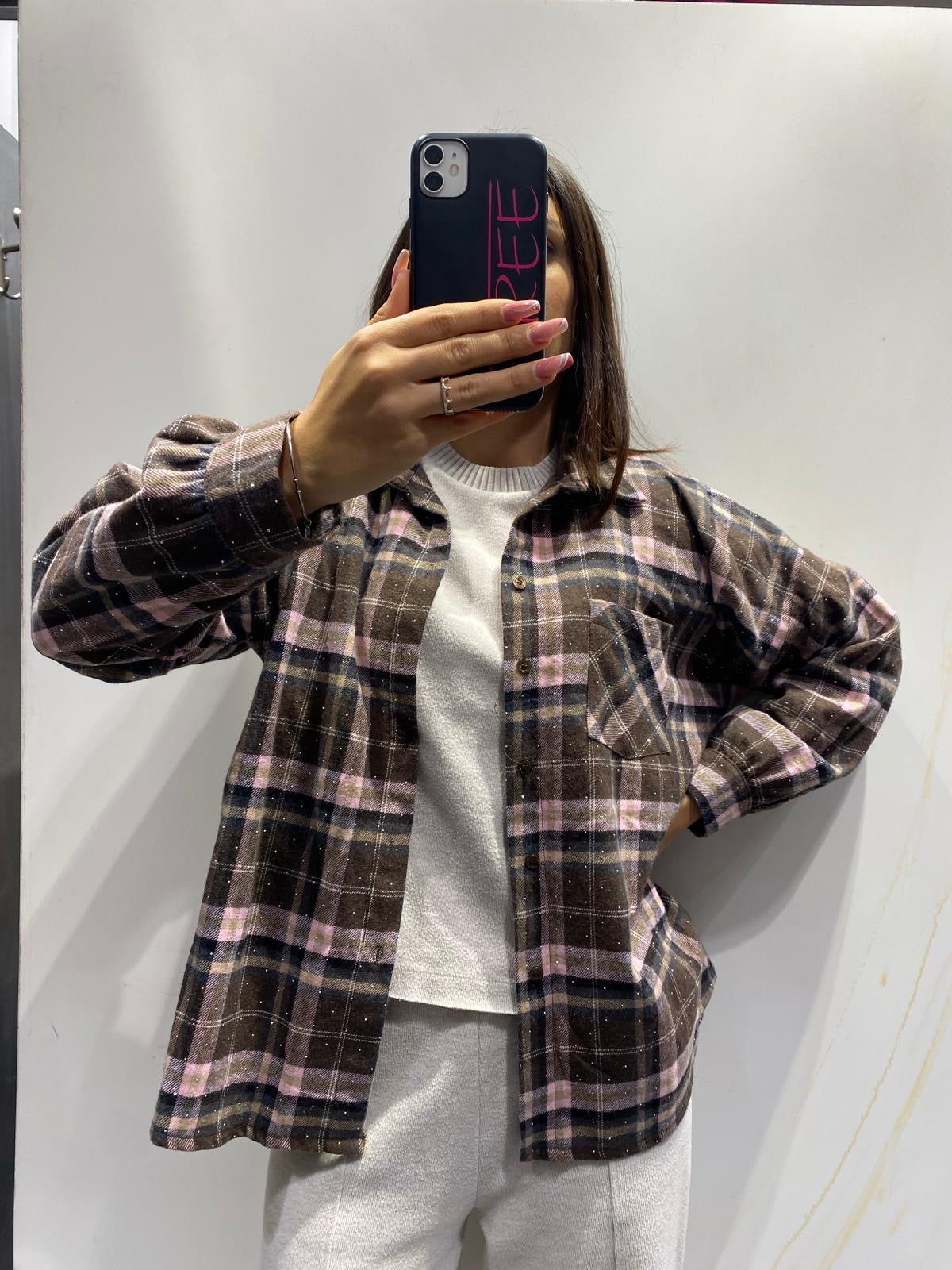 Camicia England con strass