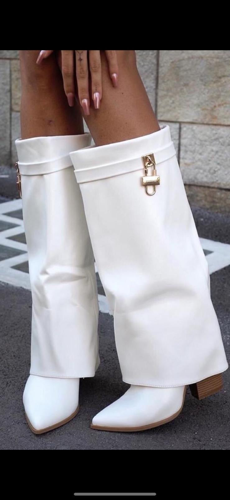 Stivale Given bianco